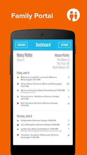 Unified Classroom Behavior Screenshot 3