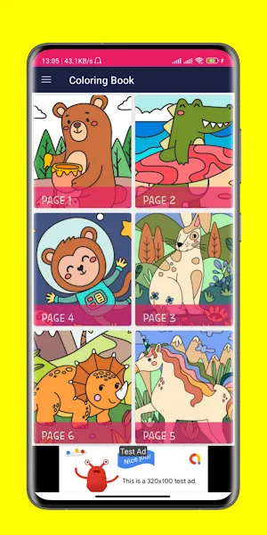 cute coloring book Screenshot 0
