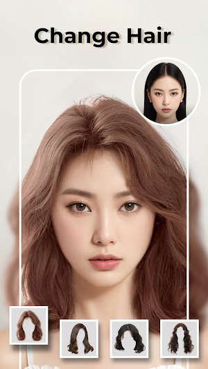 HairCut Styles: Hair Dye Screenshot 0