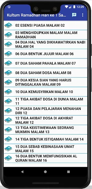 Kultum Hari ke 1 Sampai 30 Screenshot 0