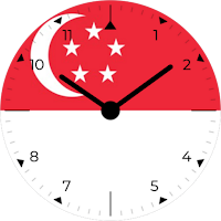 Singapore Analog Watch Face