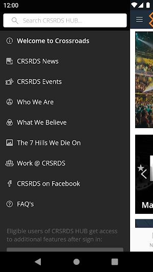 CRSRDS HUB Screenshot 1