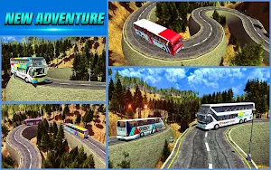 Impossible Bus Simulator Tracks Driving Screenshot 3