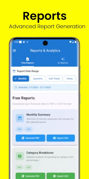 BucksAI - AI Expense Manager Screenshot 1