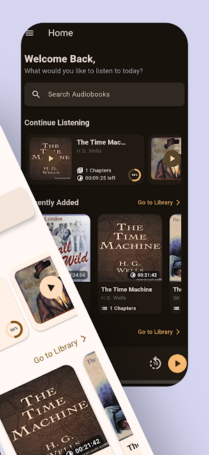 BooksVox Audiobook Player Screenshot 1