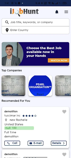 iJobhunt Screenshot 0