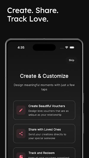 Love Voucher: Personal Gifts Screenshot 0