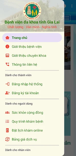 BVĐK tỉnh Gia Lai Screenshot 1