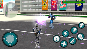 Incredible Flying Super Heroes Legend: City Rescue Screenshot 3
