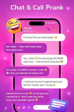 Celebrity Call & Chat Fun Screenshot 2
