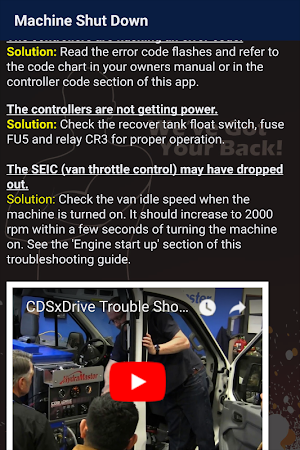 HydraMaster Support App Screenshot 1