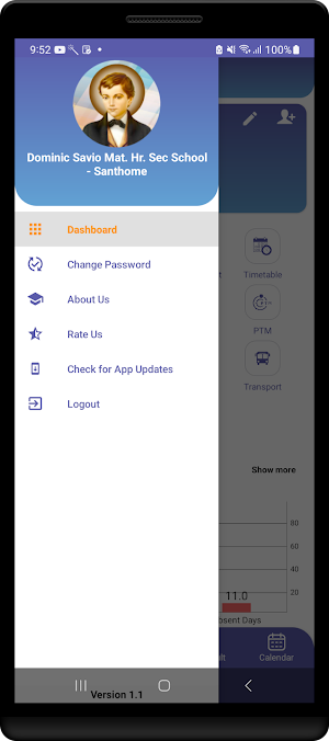Dominic Savio School Santhome Screenshot 1