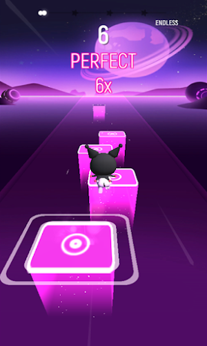 Tiles Music Kuromi Hop Sanrio Screenshot 0