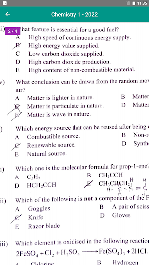Chemistry Review O Level Screenshot 1