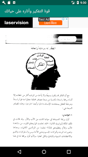 قوة التفكير وأثاره على حياتك للكاتب ابراهيم الفقى Screenshot 0