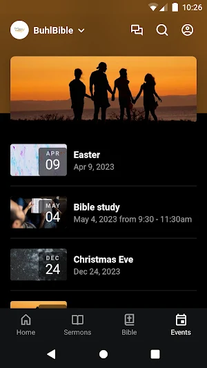 Buhl Bible Church Screenshot 2