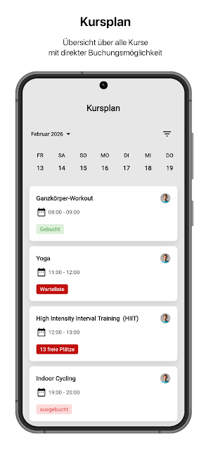 BALANCE FITNESS Screenshot 2