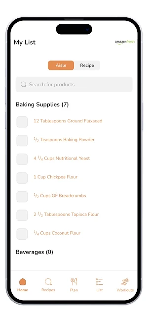 Jackfruitful Meal Planner Screenshot 3