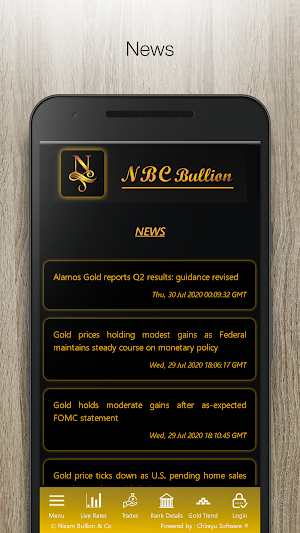NBC Bullion Screenshot 1