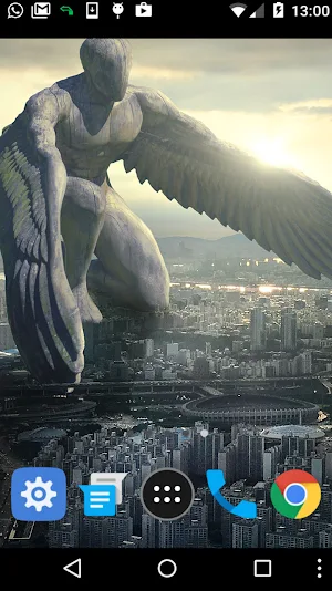angel wings wallpaper Screenshot 1