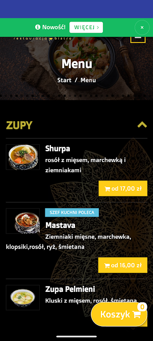 Turan Restauracja & Bistro Screenshot 0