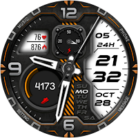 Hybrid Detin Watch face