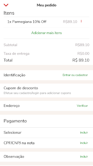 Carmela Pizzeria Screenshot 2