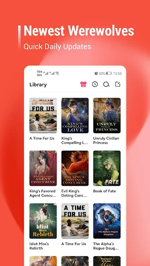 SagaNovel - Romance & Werewolf Screenshot 1