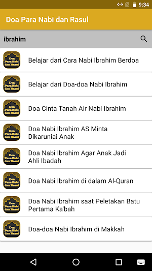 Doa Para Nabi & Rasul Screenshot 3