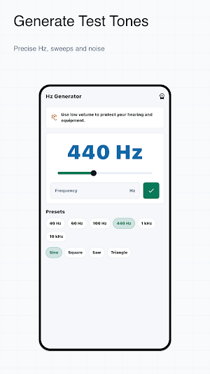Audio RTA Analyzer Screenshot 2