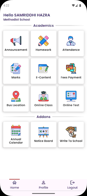 Methodist School Screenshot 1