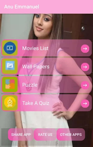 Anu Emmanuel Movies-Wallpapers Screenshot 0