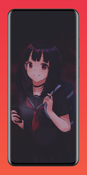 Aesthetic Anime Girl Wallpaper Screenshot 2