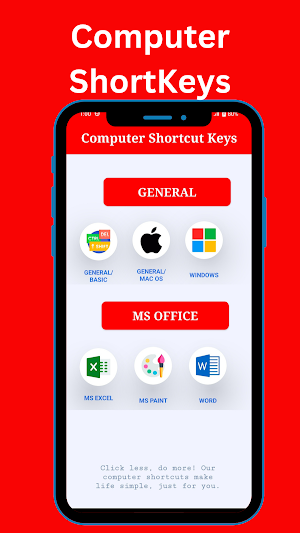 Computer Shortcut Keys Screenshot 0