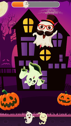 Funny Ghosts! Cool Halloween - games for toddlers Screenshot 0