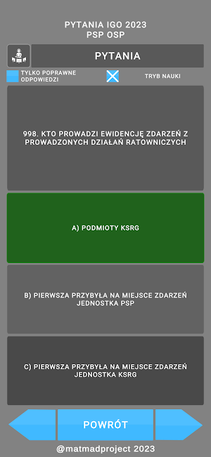 Testy OSP i PSP Screenshot 1