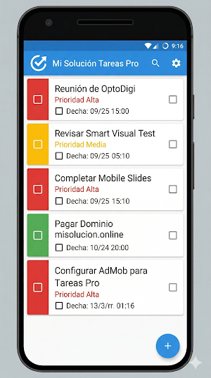 Mi Solución Tareas Pro Screenshot 1