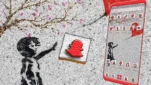 Child Painting Mosaic Theme Screenshot 1