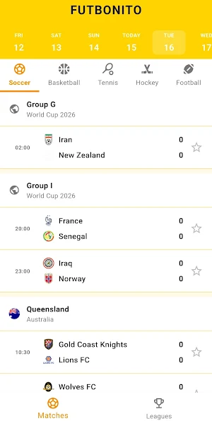 Futbol Bonito - Live Football Screenshot 2