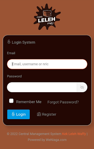 Kek Leleh Waffy System Screenshot 0