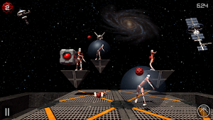 Space Robot Dodgeball Screenshot 1