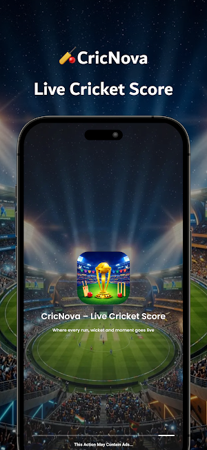 CricNova – Live Cricket Score Screenshot 0