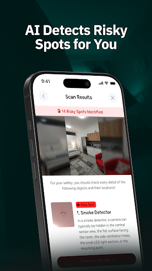 HiddenEye: Spy Camera Detector Screenshot 2