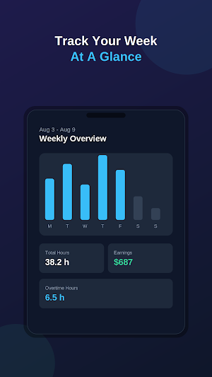 Hours Tracker Time Calculator Screenshot 3
