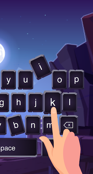 Neon led keyboard - Story of t Screenshot 1