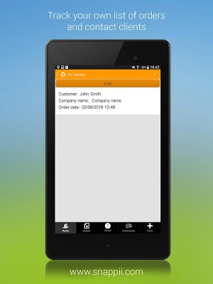 Dumping Order Manager Screenshot 3