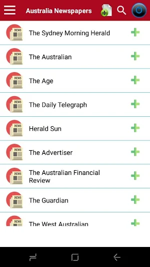 Australia Newspapers (Au News) Screenshot 0