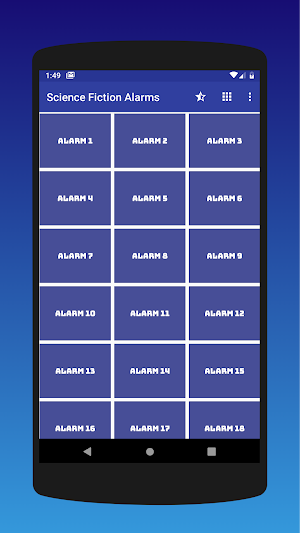 Science Fiction Alarms Screenshot 0