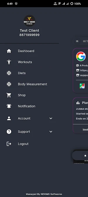 Volt Core Fitness Screenshot 3