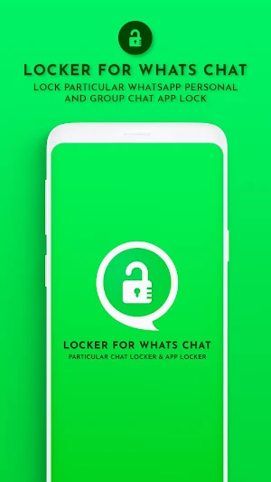 Chat locker for WhatsApp - Private chat Screenshot 0